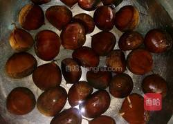 水煮毛栗的做法图解2