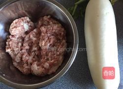 白萝卜猪肉饺子的做法图解4
