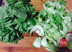 生炒水东芥菜的做法图解4