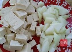 洋葱豆腐的做法图解2
