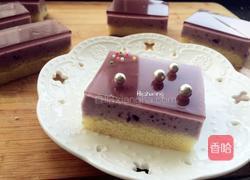 8寸蓝莓慕斯(方形)的做法图解13