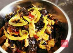 瓠瓜木耳炒肉片的做法图解12