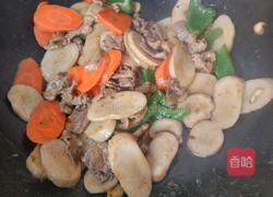 杏鲍菇炒肉的做法图解14