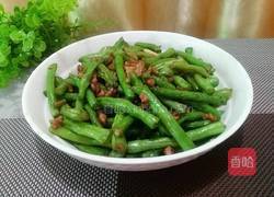 肉沫长豆角的做法图解8