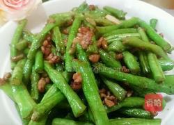 肉沫长豆角的做法图解9