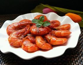 西红柿烧河虾[图]