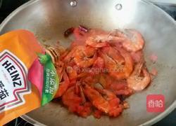 西红柿烧河虾的做法图解7