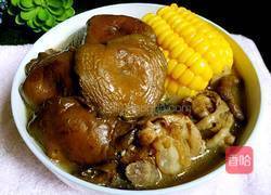 农家野生菌炖鸡的做法图解9