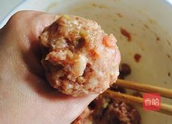 板栗糯米蒸肉丸的做法图解10