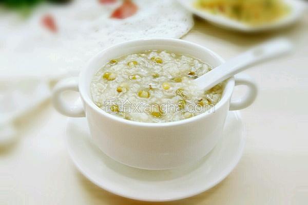 绿豆白米粥