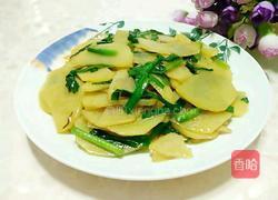 韭菜炒土豆片的做法图解9
