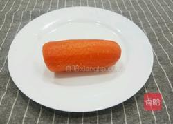 胡萝卜炒杏鲍菇的做法图解1