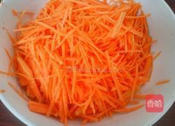 清炒胡萝卜丝的做法图解2