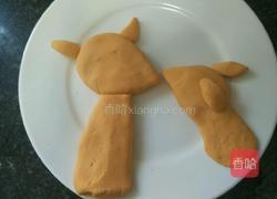 梅花鹿红薯饼的做法图解5