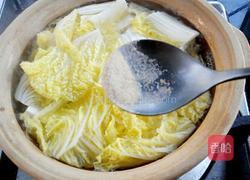 白菜豆腐煲的做法图解8