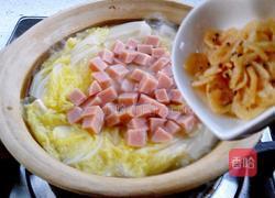 白菜豆腐煲的做法图解11