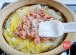 白菜豆腐煲的做法图解12