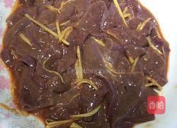 菠菜猪肝片粥的做法图解3