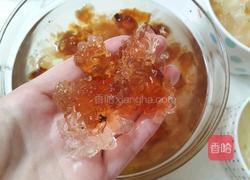 桃胶皂角小米羹的做法图解2