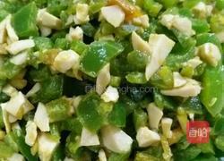 青椒炒咸蛋的做法图解10