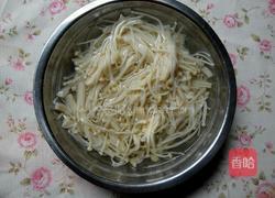 莴苣金针菇的做法图解4