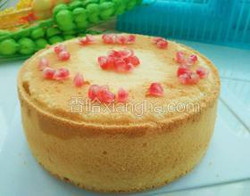 八寸戚風(fēng)蛋糕