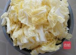 白菜豆腐汤的做法图解2