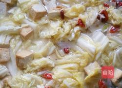 白菜豆腐汤的做法图解4