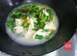 大蒜煎豆腐的做法图解8