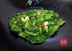 辣炒莴笋叶的做法图解7