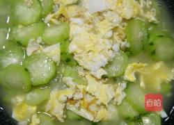 鸡蛋炒丝瓜的做法图解7