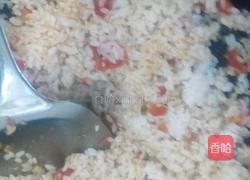 番茄青椒炒饭的做法图解6