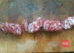 腊肠蒸芋艿的做法图解3