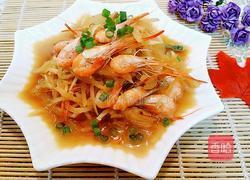 萝卜丝炒河虾的做法图解8