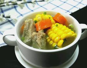 玉米胡萝卜排骨汤[图]