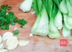 肉片炒青菜的做法图解4