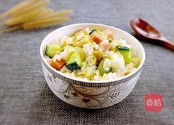 榨菜炒饭的做法图解9