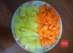 香橙胡萝卜果汁的做法图解2