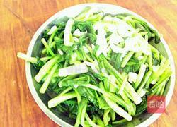 蒜炒菜心的做法图解4