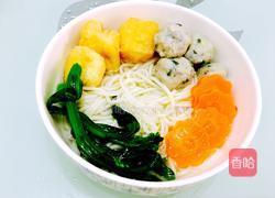 鲮鱼丸子清汤面的做法图解8