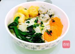 鲮鱼丸子清汤面的做法图解9