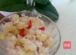 土豆焖米饭的做法图解1