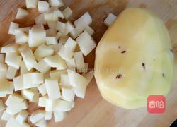 土豆焖米饭的做法图解3