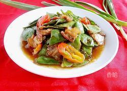 五花肉烧扁豆的做法图解14