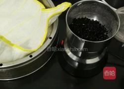 紫米绿豆糕的做法图解2