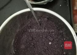 紫米绿豆糕的做法图解3