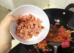 红肠焗饭的做法图解4