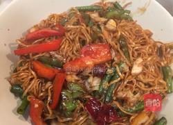 炒细面的做法图解7