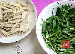 韭菜千张的做法图解2