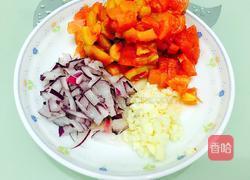 鲜虾杂蔬大披萨的做法图解5